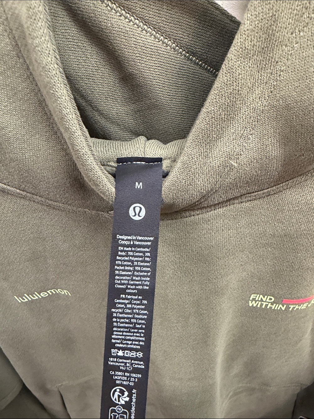 lululemon athletica Men’s Steady State Pullover Hoodie - Picture 4 of 5
